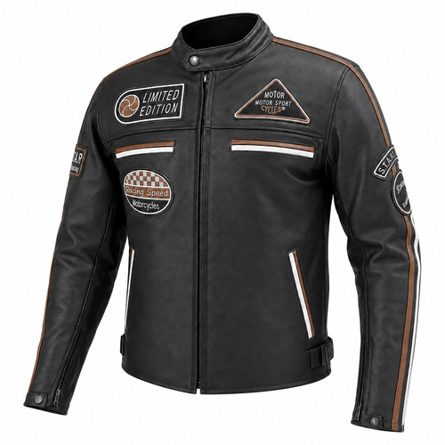 Moto giubbotto pelle da - moto,