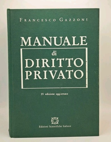 Manuale diritto privato - manuale, di