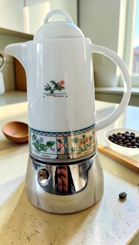 Caffettiera vintage guido - caffettiera,