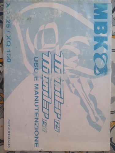 Manuale uso manutenzione mbk - uso,