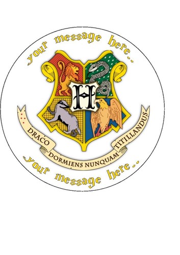 Harry potter topper torta - potter,