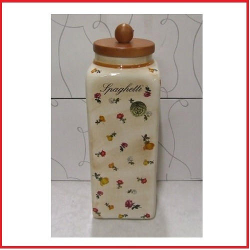 Ceramica toscana barattolo - toscana,