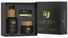 Lumalux siero viso 50 ml + crema viso 50 ml 98% + 75% Bava di lumaca biologica