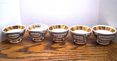 Vintage appitizer bowls - bowls, by
