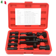 Kit Set 10 Pz Estrazione Estrattori Per Cuscinetti Interni Espansori Da 8-25 MM