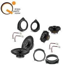 MACROM Kit completo fit Fiat Bravo II 07-14 Anteriore e Posteriore casse auto