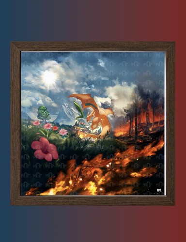 Telaio magnetico charizard - telaio,