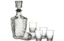 SET 7 PEZZI DECANTER + 6