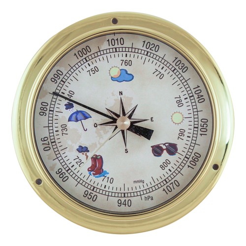 Barometer with design - , dial