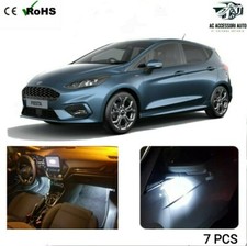 KIT FULL LED INTERNI COMPLETO FORD FIESTA 7 MK7 + LUCI SPECCHIETTI CANBUS 6000K