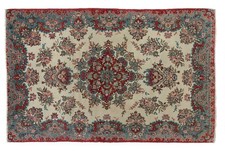 Tappeto saruk sarugh d'epoca 220 x 140 con Certificato di garanzia Persiano