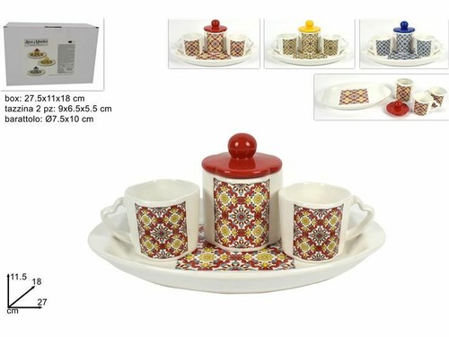 Set tazzine tazze servizio - 2,