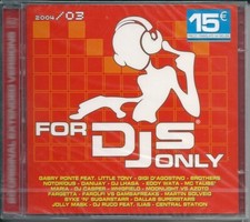 For Djs Only 2004/3 (2004) 2CD NUOVO Gabry Ponte. Gigi D'Agostino. Martin Solvei