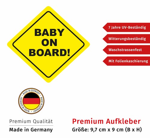 Adesivo baby board - baby,