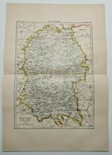 Mappa Atlante Regno Unito