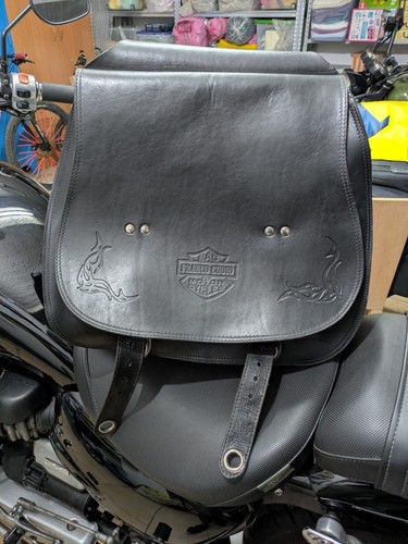 Coppia borse moto franco - di,