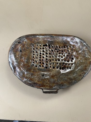 Ww1 coperchio gavetta inciso - coperchio,