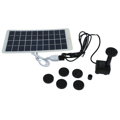 Sistema fontana acqua solare - acqua,