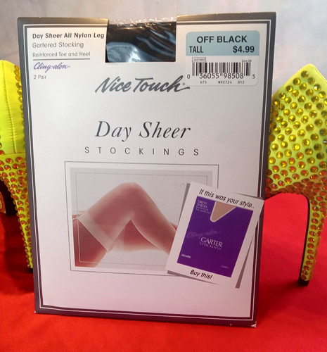 Calze giarrettiera nylon - calze,