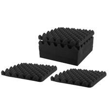  8 Pezzi Pannelli Parete Insonorizzati Imbottitura Acustica per Casa Insonorizzazione