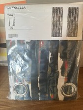 IKEA GRASLILJA Tende Due Pannelli  Misura 145x300 Cm