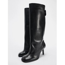 Stivale lungo a tacco slim