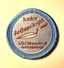 Toppa ricamata archeologo junior USU antropologia antica Utah State Aggies