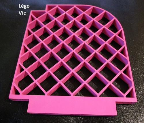Lego 6166 wall lattice 12x1x12 - wall,