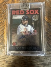 Alex Verdugo 2021 Topps chiaramente autentico firmato e numerato 30/75