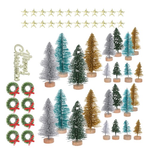 Set alberi di natale - alberi,