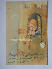 MARIAPIA TOMBA principessa castello bambina vecchia cartolina 