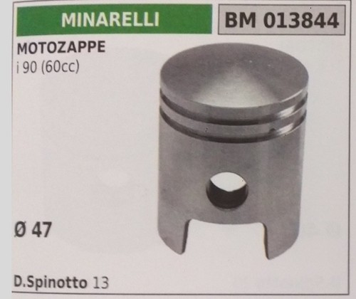Pistone completo segmenti - pistone,
