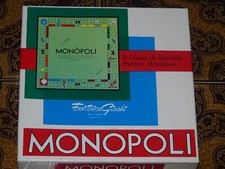 MONOPOLI SCATOLA QUADRATA ANNI 70 - EG - COME NUOVO