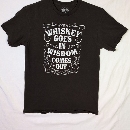Maglietta whiskey goes - maglietta,