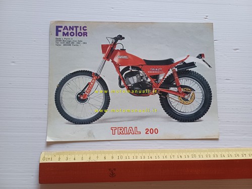 Fantic trial 200 1982 - fantic,