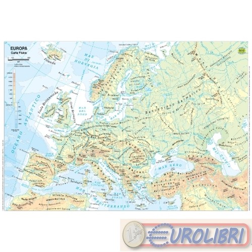 Cartine europa 20pz - 20pz, a3