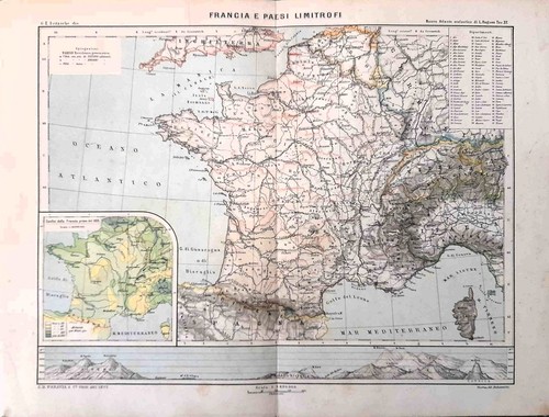 Carta geografica antica