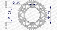 21807-compatible con KTM 450