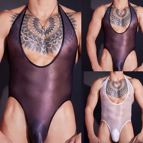 Body uomo elastico lucido - uomo,