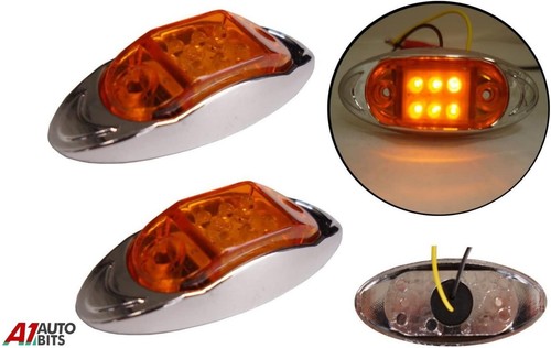 12v led amber orange side - 12v,