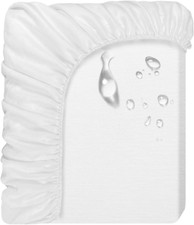 (Set Di 2) Coprimaterasso Singolo Impermeabile 90X200 Cm, Ipoallergenico Tencel 