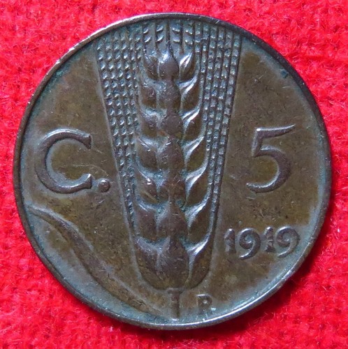 Centesimi 1919 spiga regno - 5,