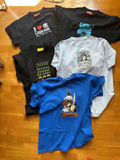 Lotto 5 magliette Hook Ups vintage USATE skateboard