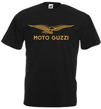 T-shirt maglietta Uomo Donna Ragazzo Unisex logo Moto Guzzi race Motorcycles SML