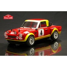 EZRL2410 Carrozzeria Rally 1/10 124 RALLY TRASPARENTE + decals + Accessori