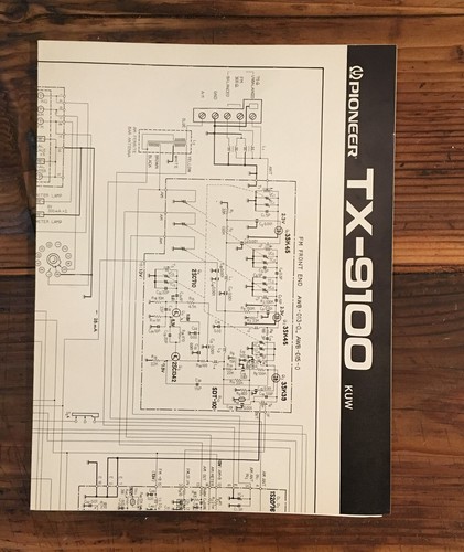 Pioneer 9100 kuw - pioneer, tx-9100