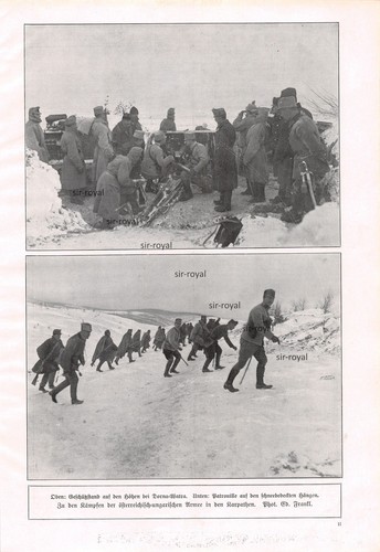 Dorna watra kuk carpazi - carpazi, ww1