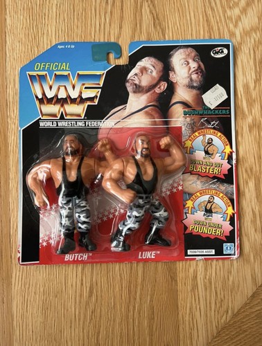 Hasbro wwf bushwhackers - wwf, butch