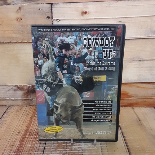 Cowboy bull riding dvd used - up,
