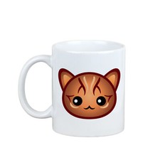Bengala tazza con un gatto